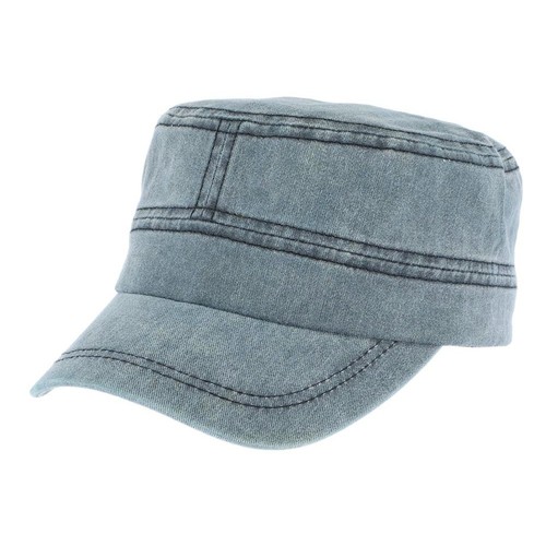 Casquette militaire bleu jean - militaire,