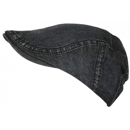 Casquette noire jeans beret - noire,