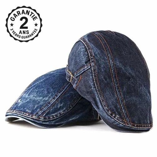 Casquette béret homme jeans - béret,